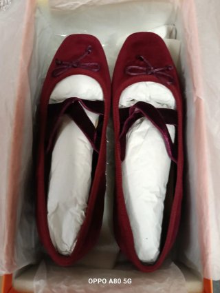 Bailarinas Castañer GLADIS/243 Granate T.38