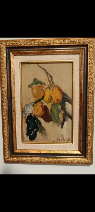 Cuadro Homenaje a gran pintor