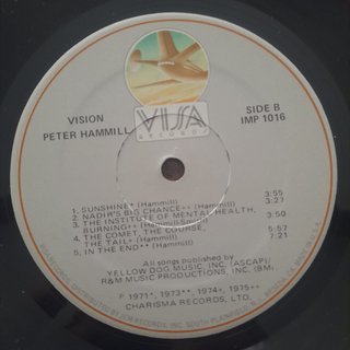 Peter Hammill - Vision - Vinile