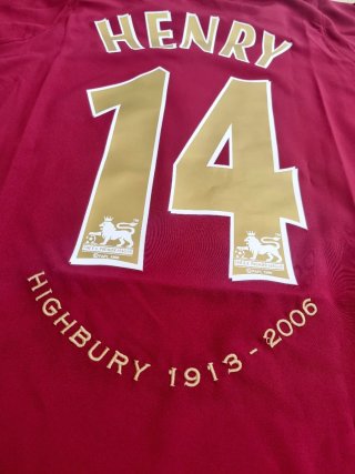 Camiseta Retro Arsenal Highbury 1919-2006