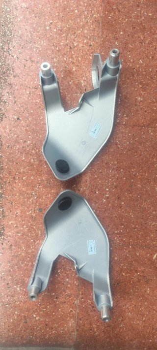 Soporte metálico para moto