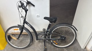 Bicicleta BTWIN Negra