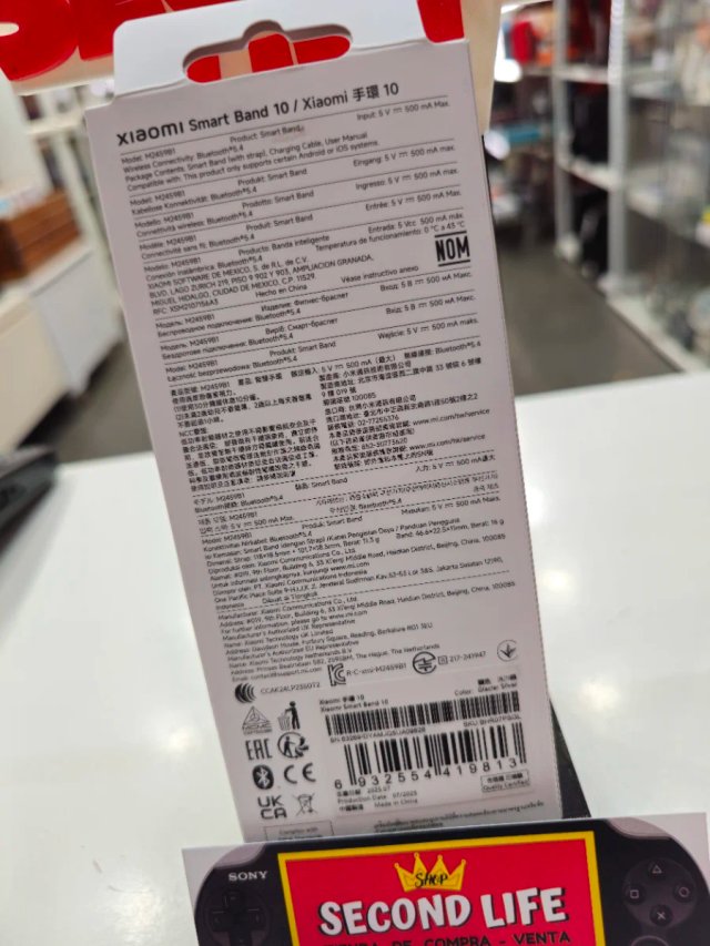 Xiaomi Smart Band 10 Blanco