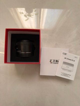 7Artisans 27mm F2.8 Obiettivo X-Mount