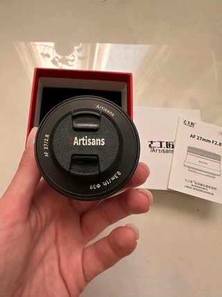 7Artisans 27mm F2.8 Obiettivo X-Mount
