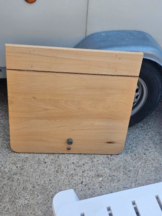 Mesa abatible de pared madera maciza