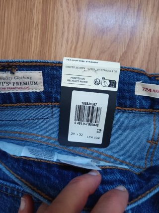 Pantalones vaqueros Levi's 724 High-Rise Straight