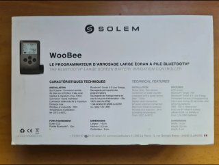 Programador riego SOLEM WooBee Bluetooth sin abrir