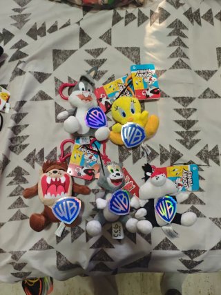 Llaveros Peluches Warner Bros Looney Tunes