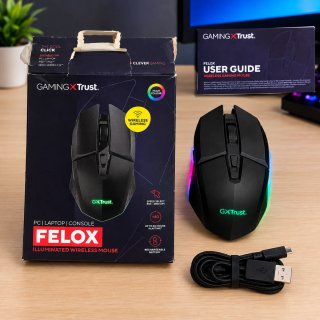 Ratón Gaming Inalámbrico Trust FELOX RGB