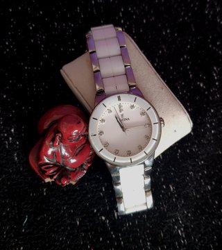 Reloj Festina Mujer Blanco y Plateado