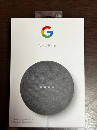 Google Nest Mini Gris - Como Nuevo