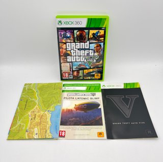 Grand Theft Auto V GTA 5 Xbox 360 Completo Manuale