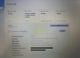 HP EliteBook 850 G2 i7 16GB RAM 238GB SSD