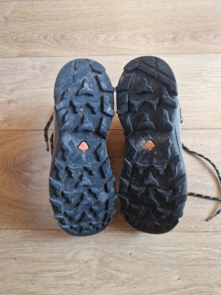 Botas de montaña niño azul/gris