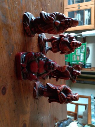 Figuras resina decorativas