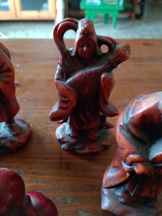 Figuras resina decorativas