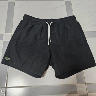 Bañador Lacoste Negro
