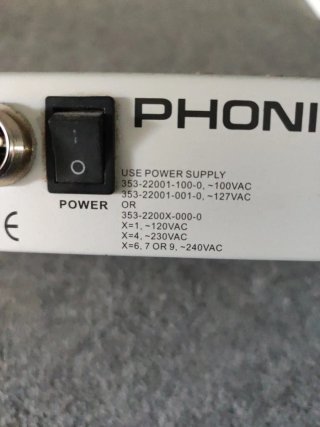 Mixer audio Phonic MU 802