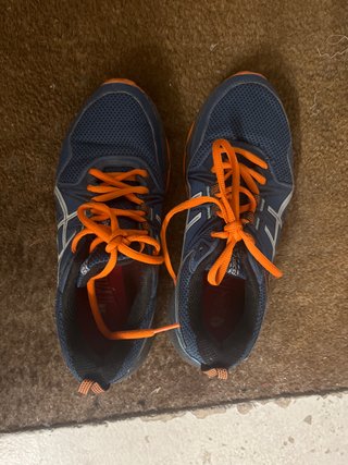 Zapatillas Trekking Salomon Azul/Naranja