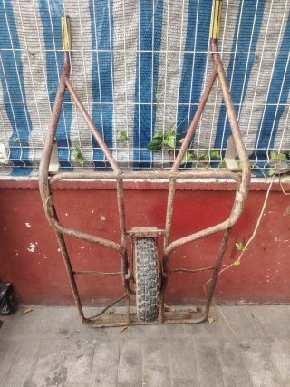 Carretilla para naranjas
