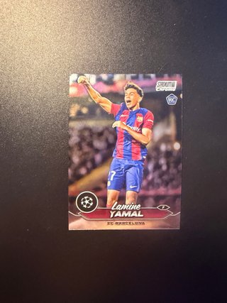 Cromo Lamine Yamal FC Barcelona Stadium Chrome RC