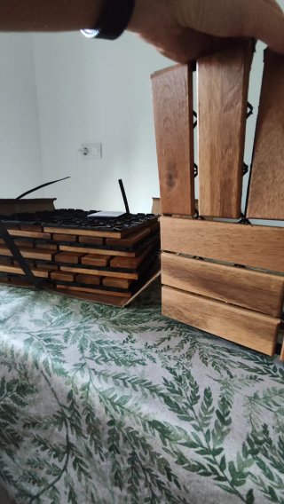 Suelo de madera RUNNEN IKEA