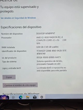 Lenovo IdeaCentre 310s PC Escritorio