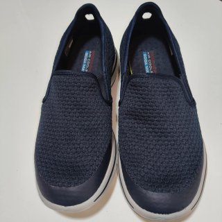 Zapatillas Skechers Goga Mat Azul y Gris