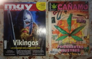 Revista Cáñamo 2002 + Muy Interesante 2016
