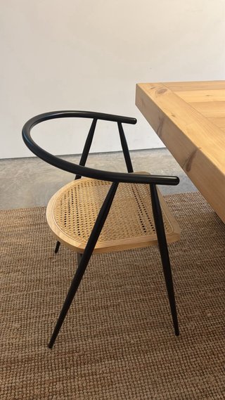 Pack 6 Sillas Sklum Rattan Madera