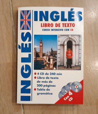 Curso Inglés Libro + 4 CDs
