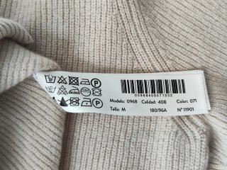 Massimo Dutti Polo Lana Algodón Manga Larga