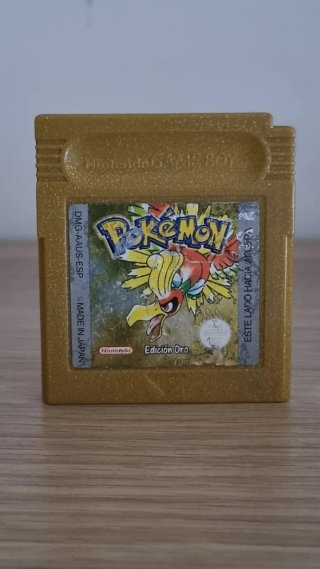 Pokémon Edición Oro Game Boy DMG-AAUS-ESP