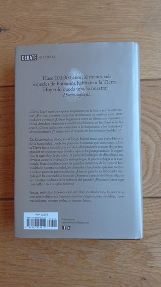 Sapiens. De animales a dioses: Una breve historia