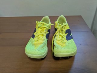 Zapatillas Clavos New Balance FuelCel Amarillas