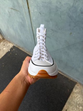 Converse Run Star Hike Hi Bianche