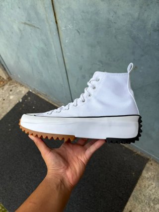 Converse Run Star Hike Hi Bianche