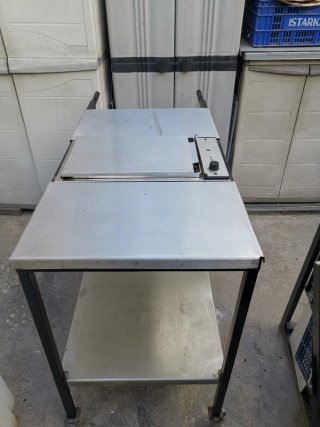 Barbacoa de carbón metálica