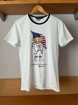 Camiseta Polo Ralph Lauren Oso Bandera USA