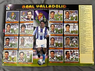 Álbum Cromos Liga 2000-2001 Oficial COMPLETO