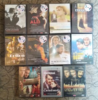 78 DVD's Cine/Películas: Syfy/Acción/Comedia/Drama
