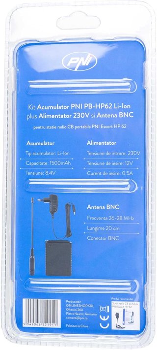 Batería para Emisora PNI PB-HP62