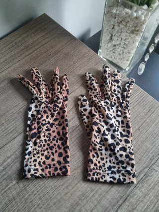 Guantes Finos Santacana Animal Print
