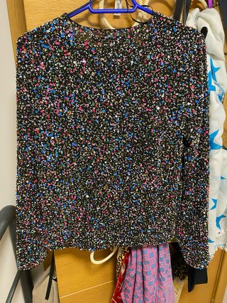 Bomber Zara Pedrería Multicolor