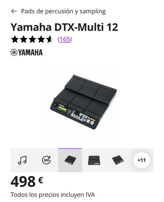Yamaha DTX Drums Multipad