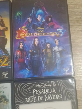 Lote 6 Películas DVD Disney Español
