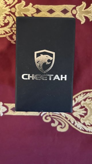 Reloj Cheetah Negro y Azul