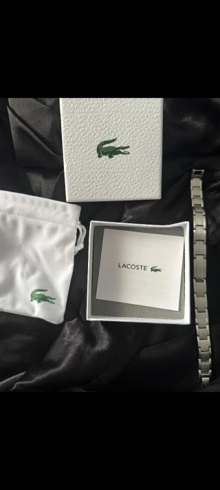 Pulsera Lacoste Hombre Acero