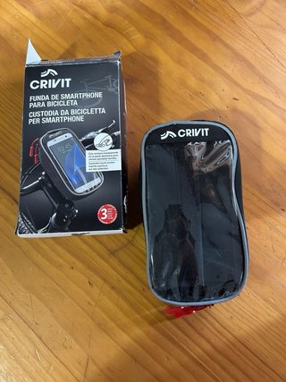 Funda móvil bici Crivit impermeable
